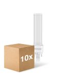 Voordeelpak 10x Noxion Lucent PL-C LED 5.2W 650lm - 830 Warm Wit | 2-Pin - Vervangt 18W