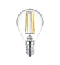 Philips Master Value LED Lustre E14 Kogel Filament Helder 3.4W 470lm - 927 Zeer Warm Wit | Beste Kleurweergave - Dimbaar - Vervangt 40W