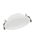 Ledvance LED Downlight Alu DN150 14W 1190lm 100D - 830 Warm Wit | 160mm - IP44 - Dali Dimbaar 