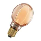 Osram Vintage 1906 LED E27 Globe Filament Goud 80mm 4W 220lm - 818 Zeer Warm Wit | Dimbaar - Vervangt 22W