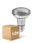 Voordeelpak 10x Ledvance Performance LED Spot E27 R80 8.5W 670lm 36D - 827 Zeer Warm Wit | Dimbaar - Vervangt 100W